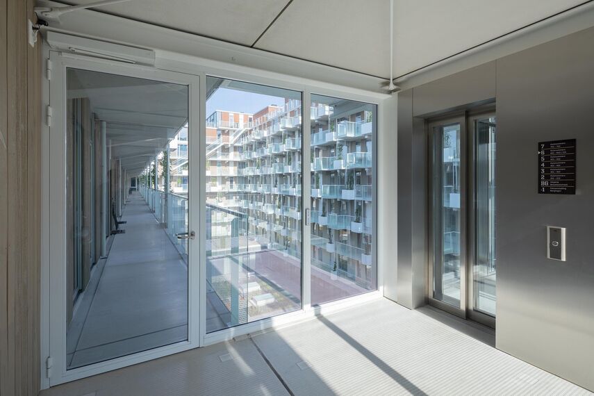 presto 50 Portes, presto 50 Fenêtres, unico xs Fenêtres and thermfix vario Murs-rideaux - Fenix I, Rotterdam located in Rotterdam, les Pays-Bas